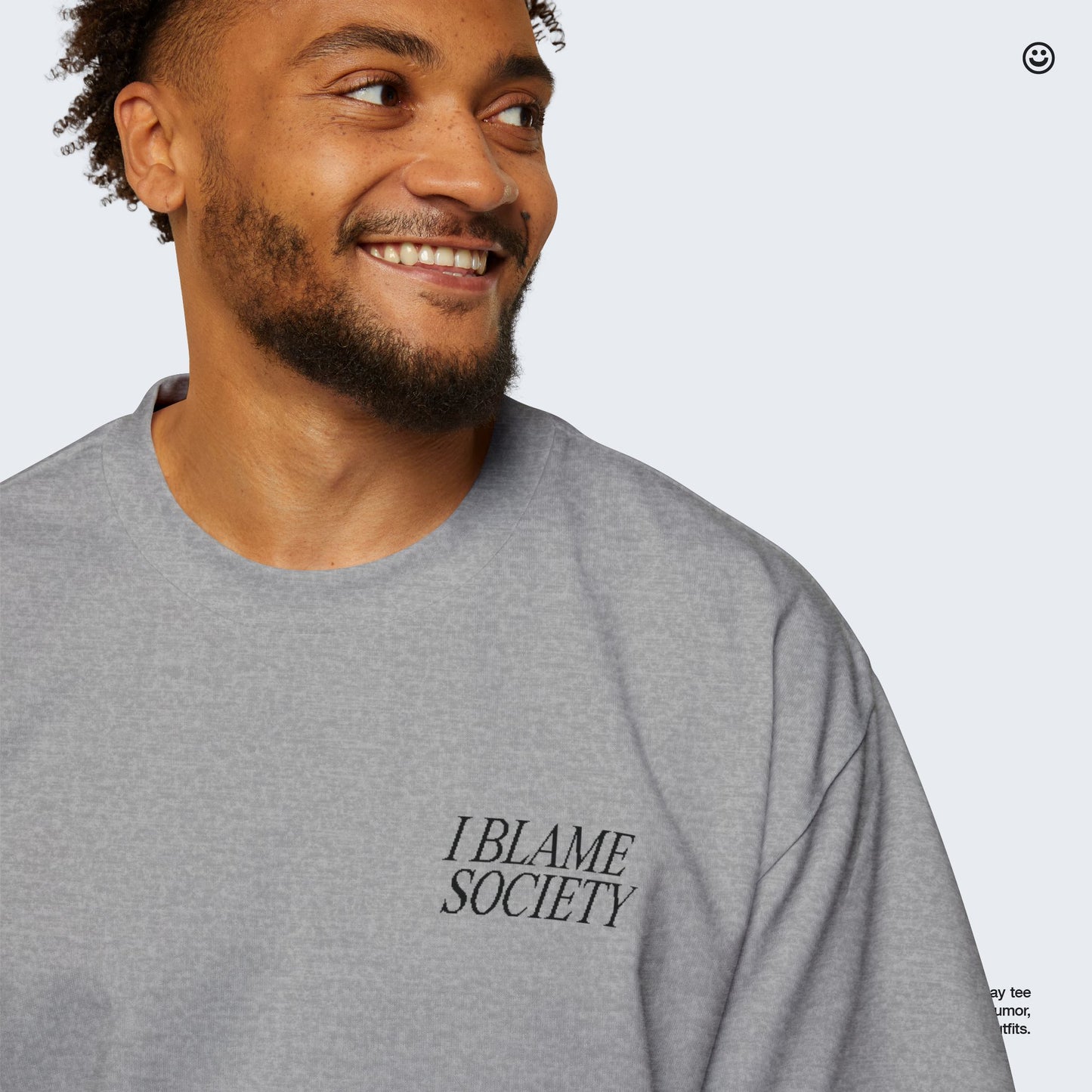 I Blame Society Cats Tee | White Graphic T-Shirt