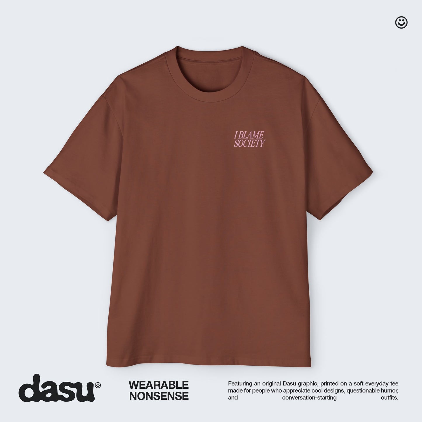 I Blame Society Cats Tee | White Graphic T-Shirt